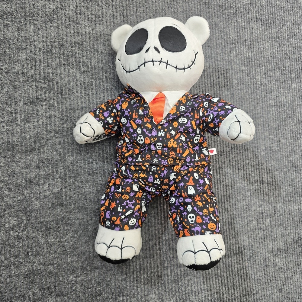 Build A Bear Nightmare‎ Before Christmas  Jack Skellington  Pre-Owned